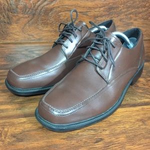 Bostonian Lite Brown Leather Shoes Oxfords Men 9.5
